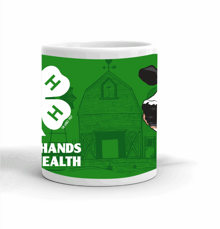 4-H Coffee mug - dairy cow
