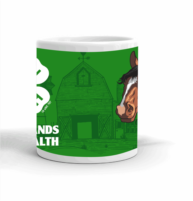 4-H Coffee mug - horse