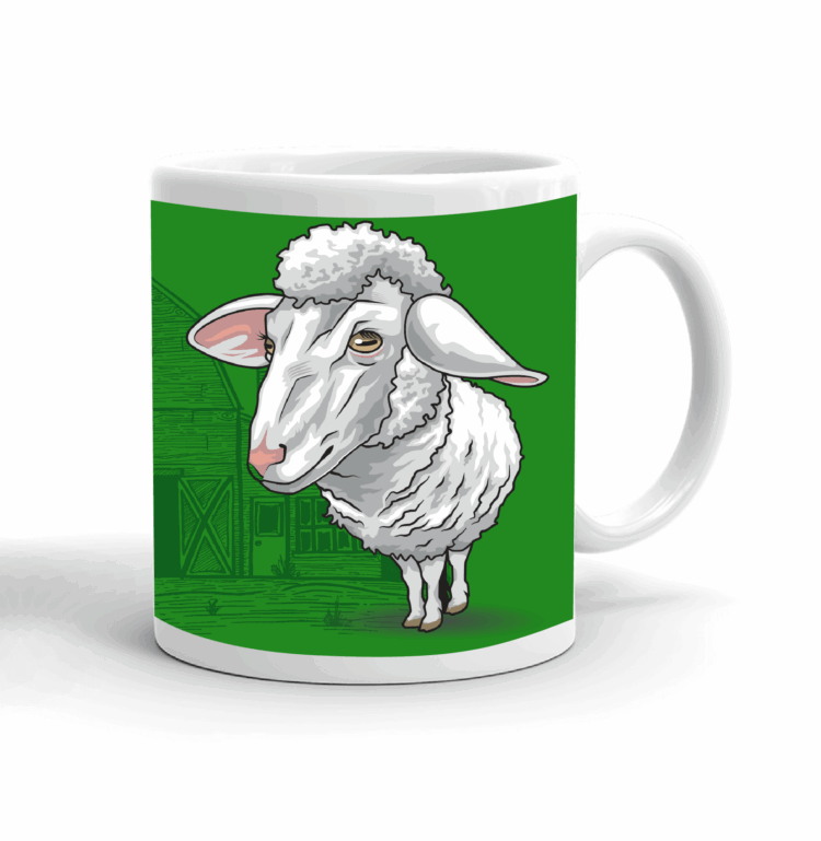 4-H Coffee mug - sheep