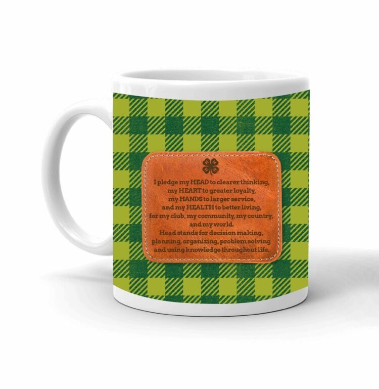 4-H Coffee mug - pledge