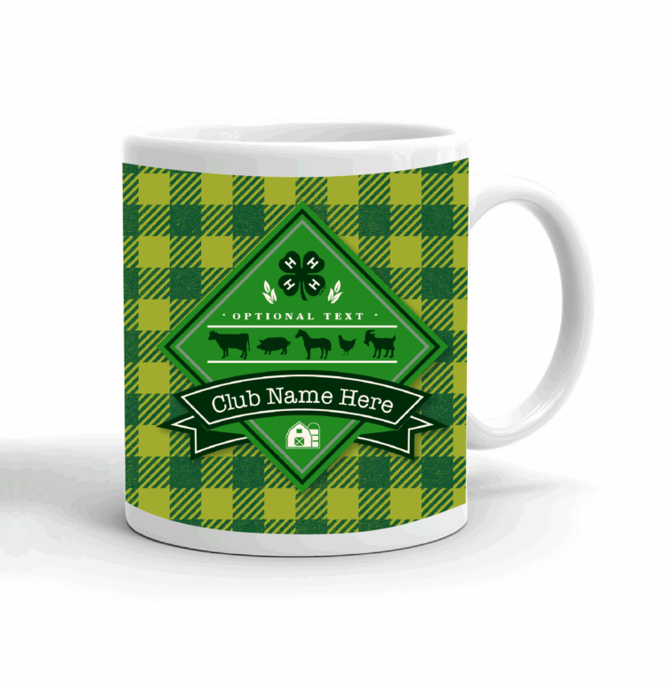 4-H Coffee mug - pledge