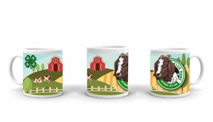 4-H Coffee Mug - 4-H Club goat