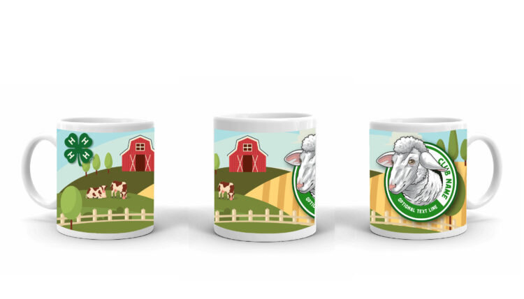 4-H Coffee Mug - 4-H Club sheep