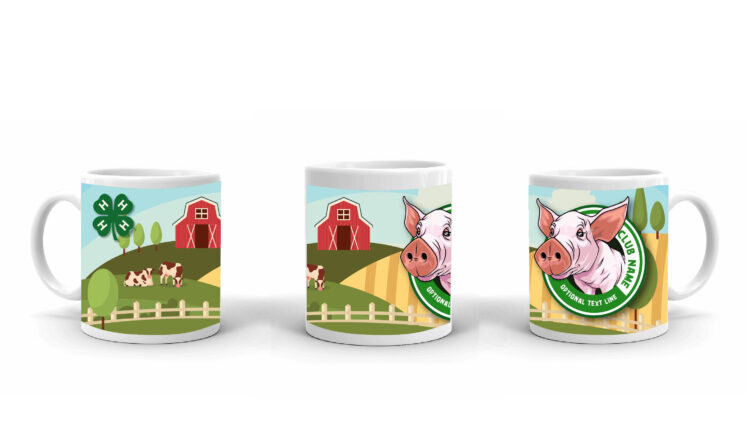 4-H Coffee Mug - 4-H Club pig