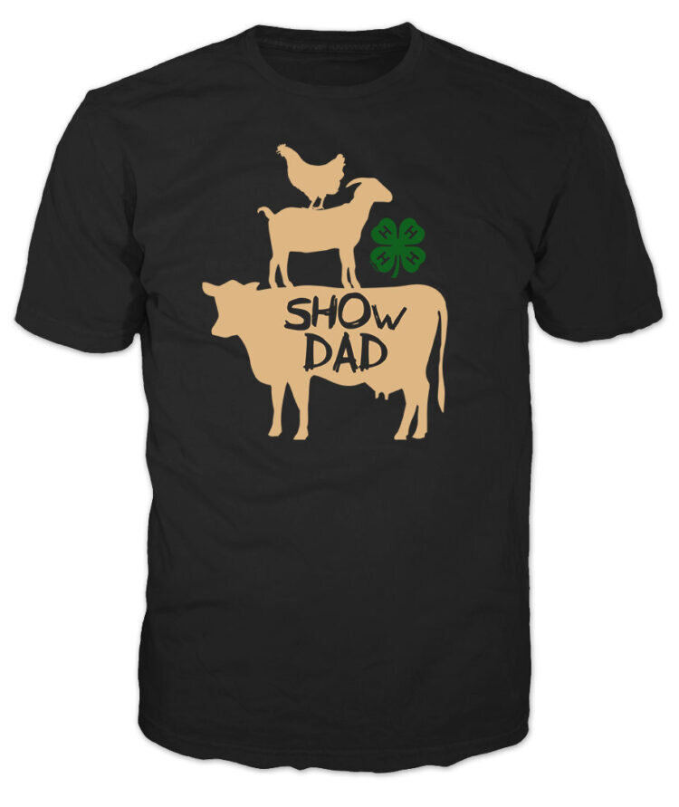 4-H Graphic Tee - Show Dad