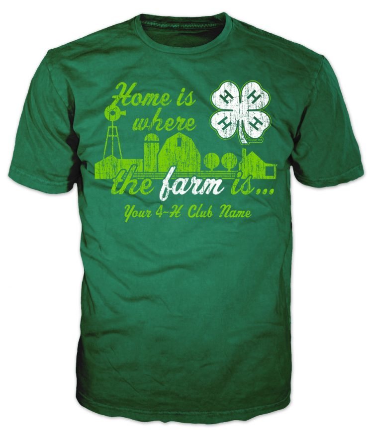 4-h graphic tee