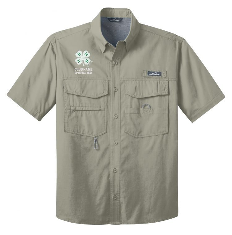 4-h logo fishing shirt