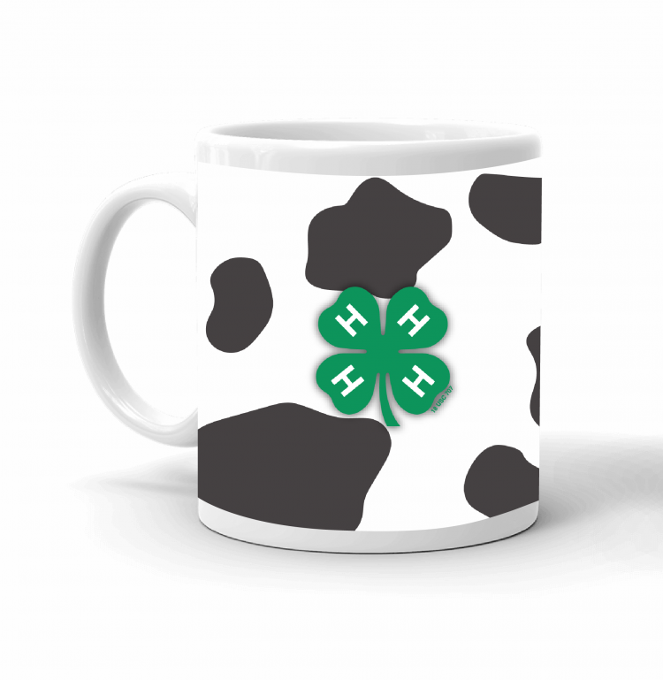 4-H Coffee mug cow
