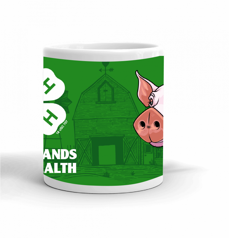 4-H Coffee mug - pig