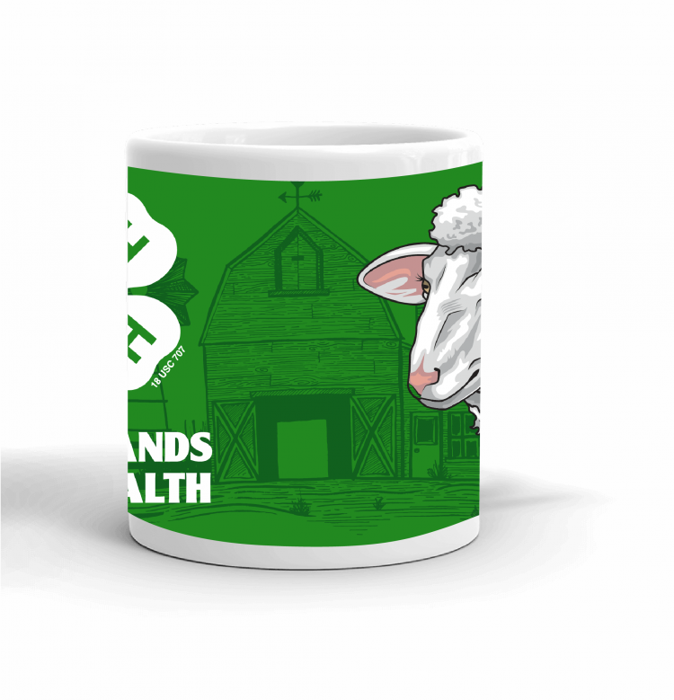 4-H Coffee mug - sheep