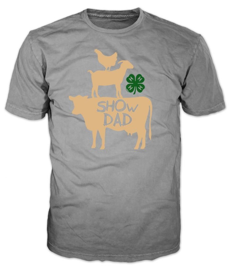 4-H Graphic Tee - Show Dad